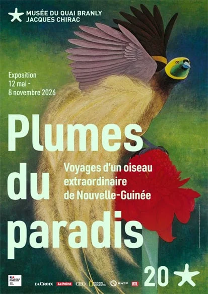 极乐鸟的跨文化之旅《Plumes du paradis》:凯布朗利博物馆展出