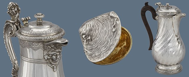 金银器特展《Michel Lacoste 赠卢浮宫金银器展》:卢浮宫呈现16-18世纪法国金银器工艺