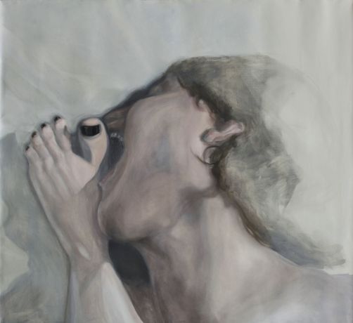 Maria Kallau《Borderline》:一场探索青春脆弱与攻击边界的绘画展