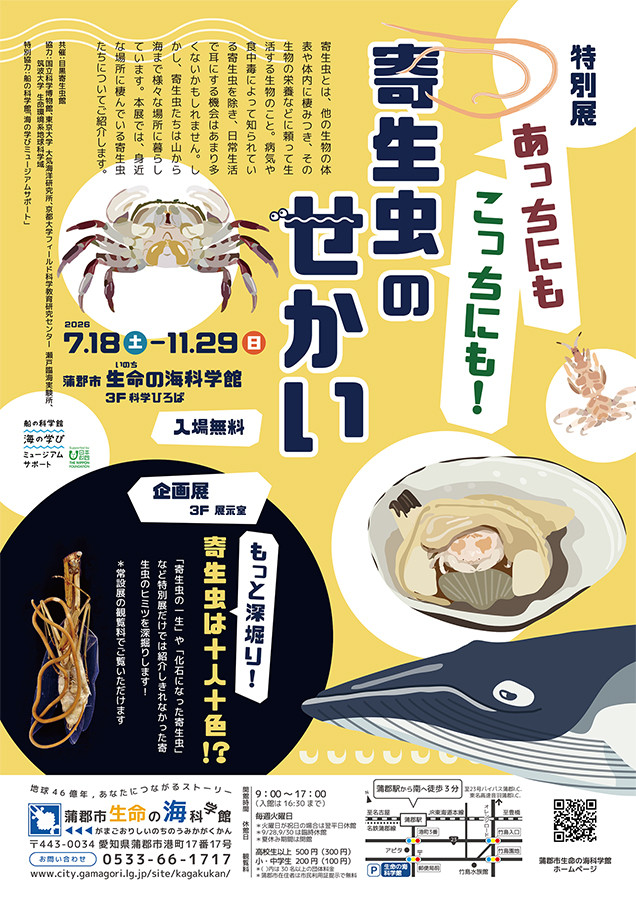 寄生虫特辑《あっちにもこっちにも！寄生虫のせかい》&《もっと深堀り！寄生虫は十人十色！？》：揭开微观共生世界的神秘面纱