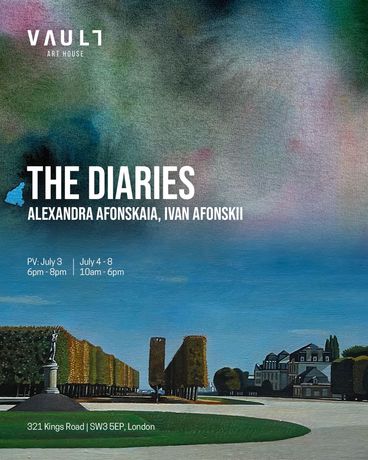Alexandra Afonskaia 与 Ivan Afonskii《The Diaries》：双人日记展
