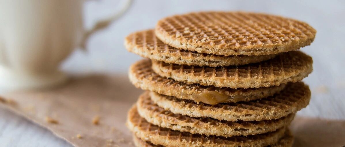 荷兰华夫饼 stroopwafel | 经典甜品入选牛津词典,风靡全球美食圈