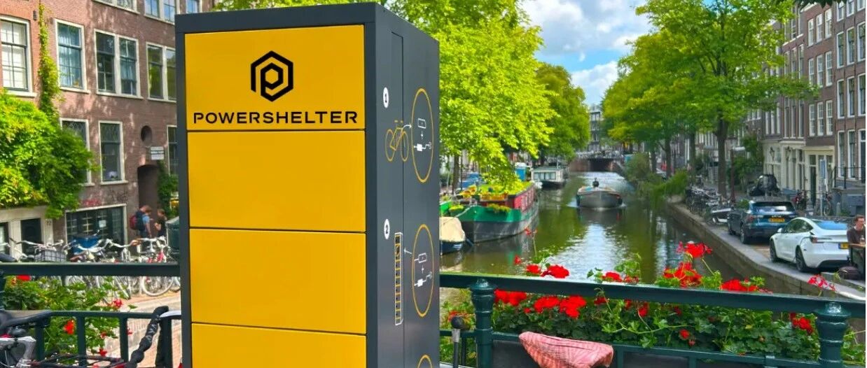 荷兰电动自行车充电柜上线，阿姆斯特丹首推公共充电网络，骑行更远更安全